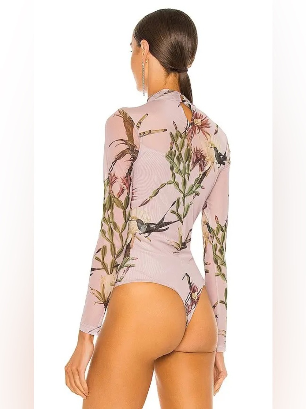 All Saints Nolina Elia Bodysuit In Blush size 6 - Picture 2 of 12